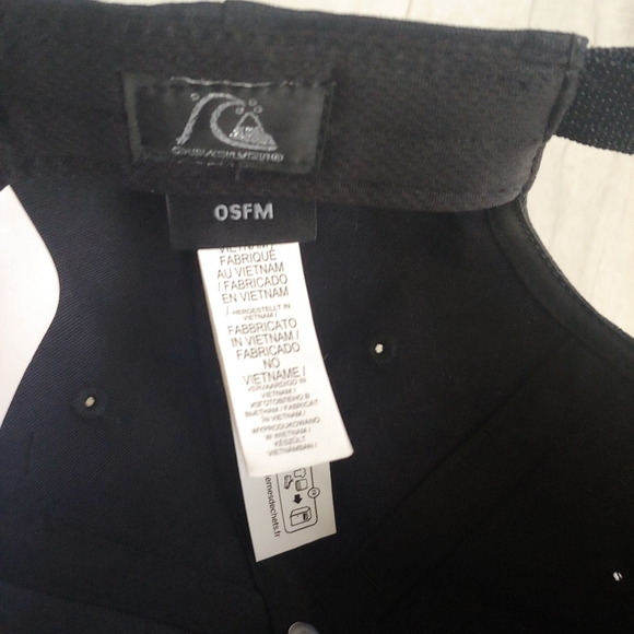 Quiksilver NEW Original Strapback Cap Hat - Picture 7 of 9